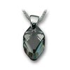 přívěsek ze SWAROVSKI ELEMENTS Cubist 22mm crystal black diamond Ag 925/1000