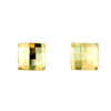 náušnice ze SWAROVSKI ELEMENTS matrix 8mm crystal golden shadow krabička