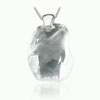 přívěsek ze SWAROVSKI ELEMENTS božský kámen 48mm crystal Ag 925/1000 řetízek