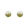 naušnice ze SWAROVSKI ELEMENTS perla 8mm bílá Ag 925/1000 krabička