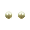 náúšnice ze SWAROVSKI ELEMENTS perla 10mm bílá Ag 925/1000 krabička