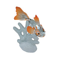 Křišťálová figurka Preciosa Zlatá rybka