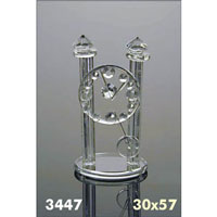 Sklenn kilov figurka hodiny