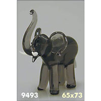 Sklenn kilov figurka Slon velk 3040